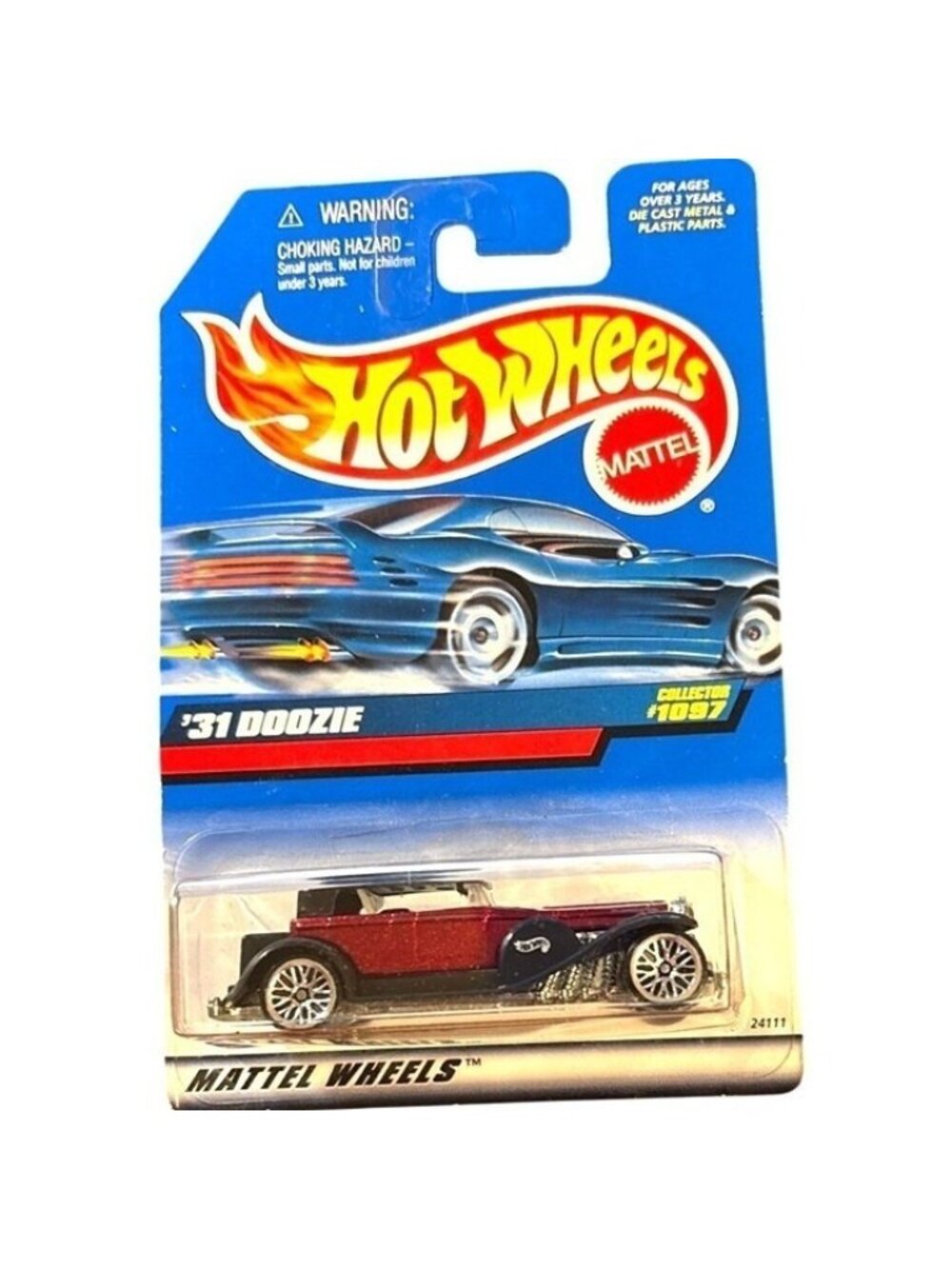 Die Cast Hot Wheels 31 Doozie Car Collector Editions #1097 1999 Red Black NISP